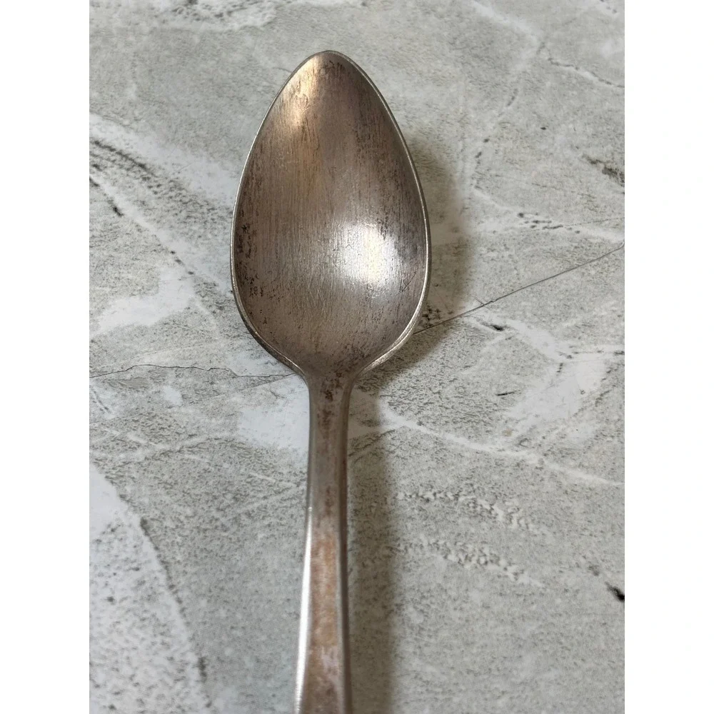 Vintage Hotel Bigelow Ogden Utah‎ Floral Dinner Spoon Tableware Collectible